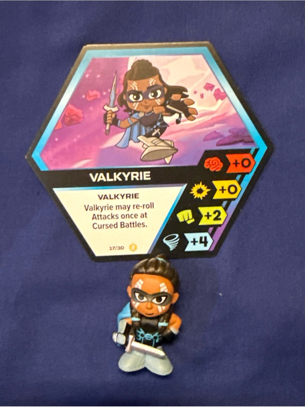 Funko Marvel Battleworld Series 2 Valkyrie Figurine 2021 w/ Card